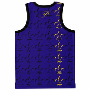 Basketball Jersey Rib - AOP Courtside Royalty 4th quarter edition jersey