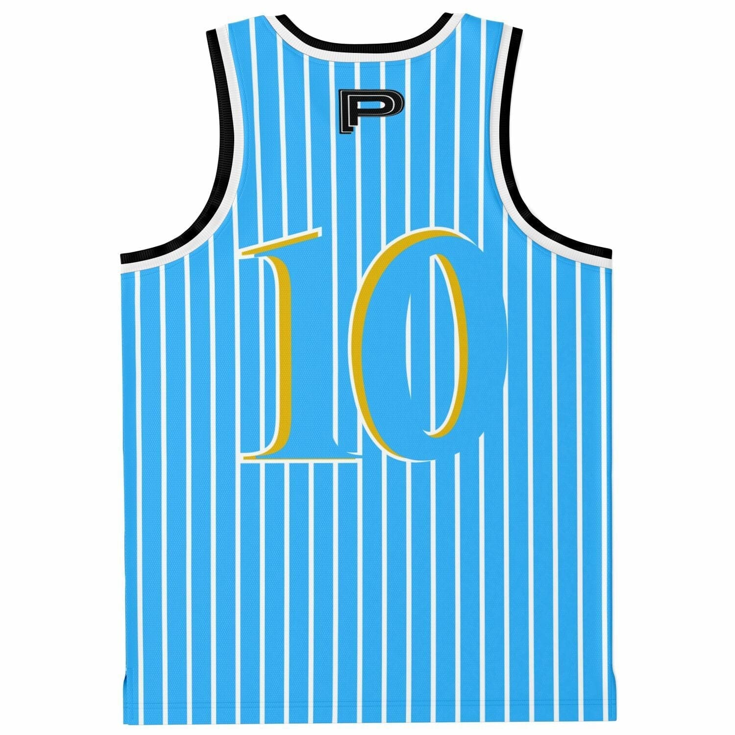 Basketball Jersey Rib - AOP Fenomeno del baloncesto en azul