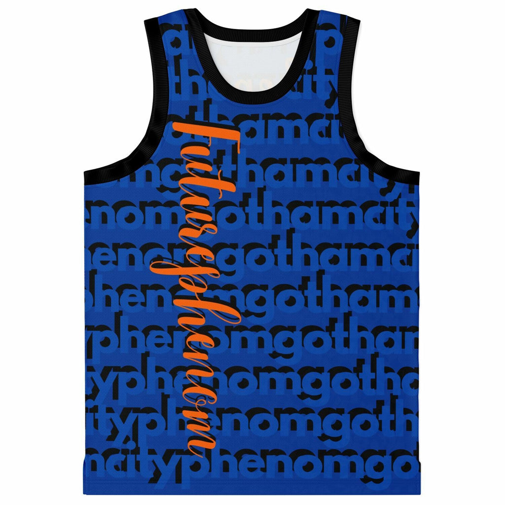 Basketball Jersey Rib - AOP Gotham City Phenomenon jersey