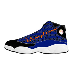 basketball shoes Gotham City phenomenon blue-orange  shoes