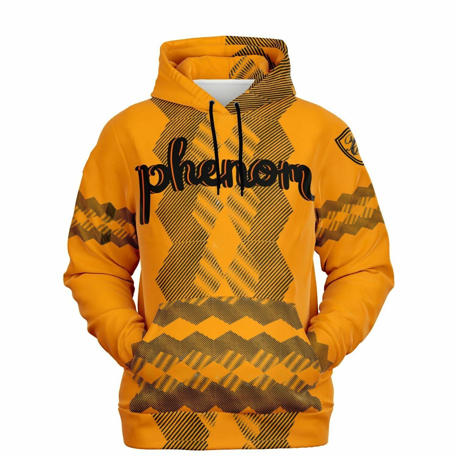 Fashion Hoodie - AOP Phenomenal artwork orange pullover