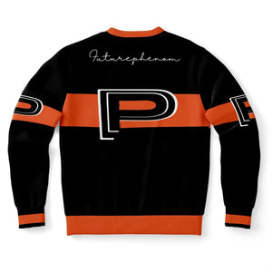 Fashion Sweatshirt - AOP Broad street express black-orange sweatshirt