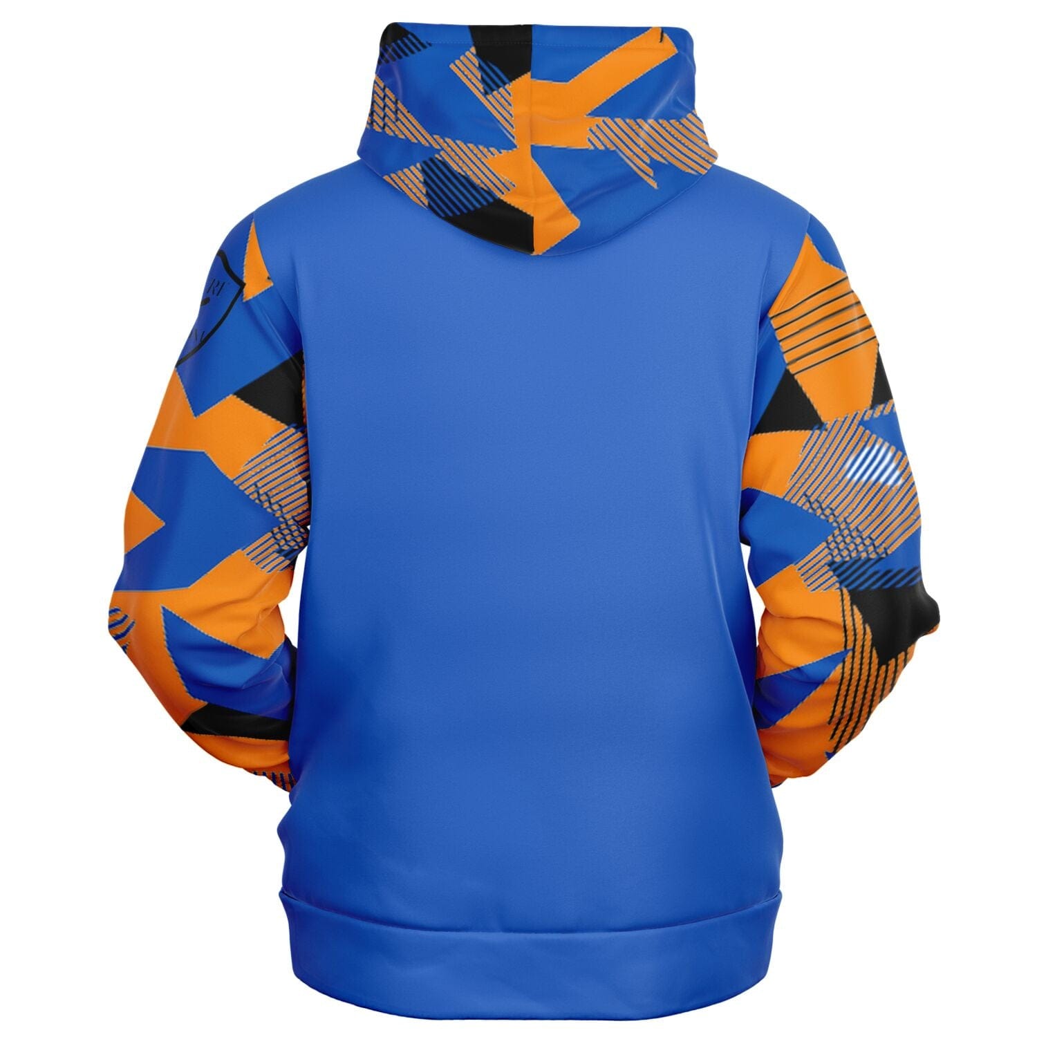 Fashion Zip-Up Hoodie - AOP Abstract art signature edition hoodie