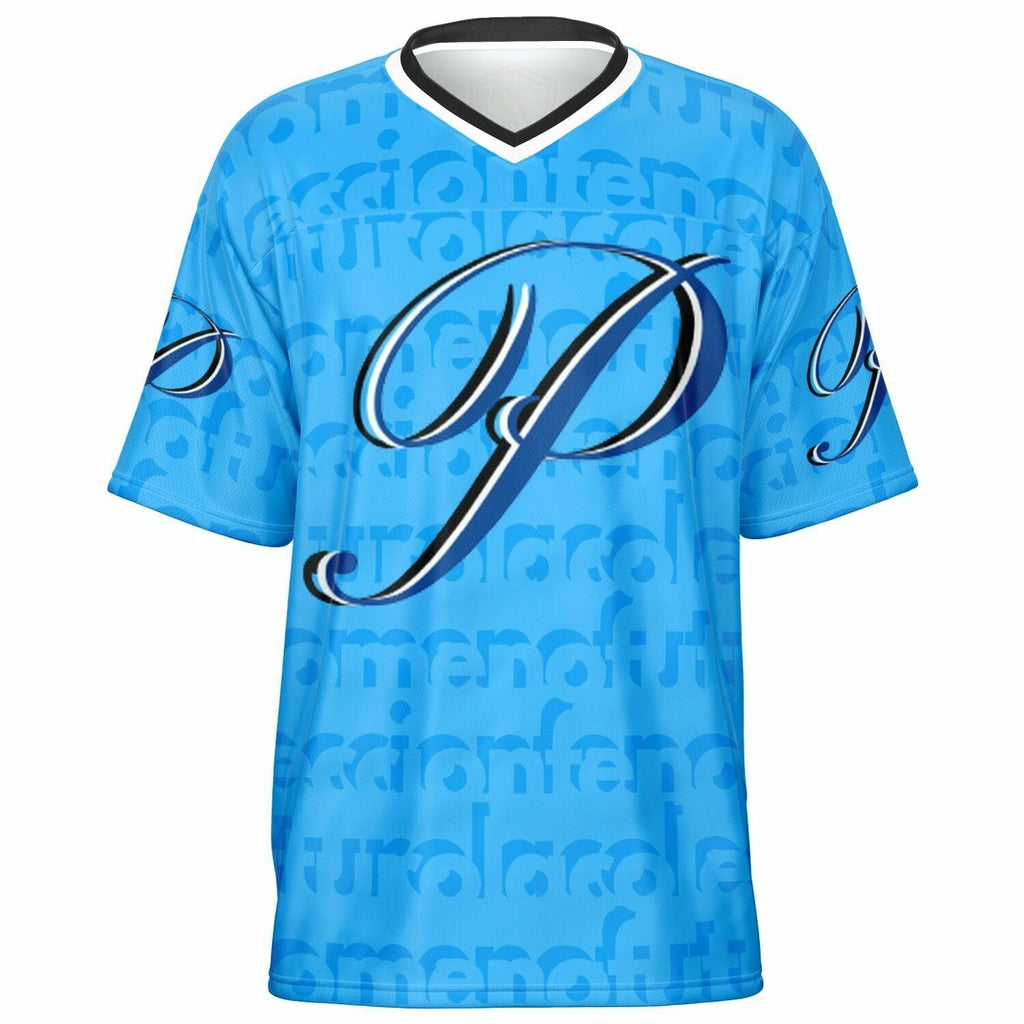 Football Jersey - AOP Early morning practice blue jersey