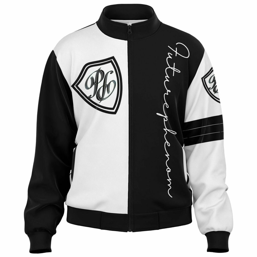 Track Jacket - AOP Protect the shield classic black-white track jacket
