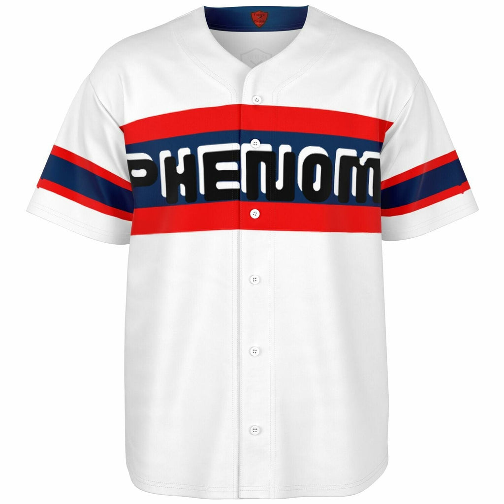 Baseball Jersey - AOP Southside 7 red-white uniform