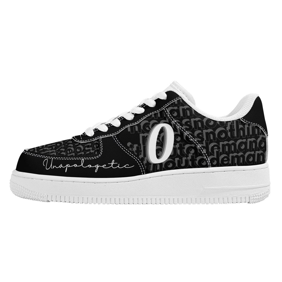 sneaker Unapologetically Phenomenal black shoes